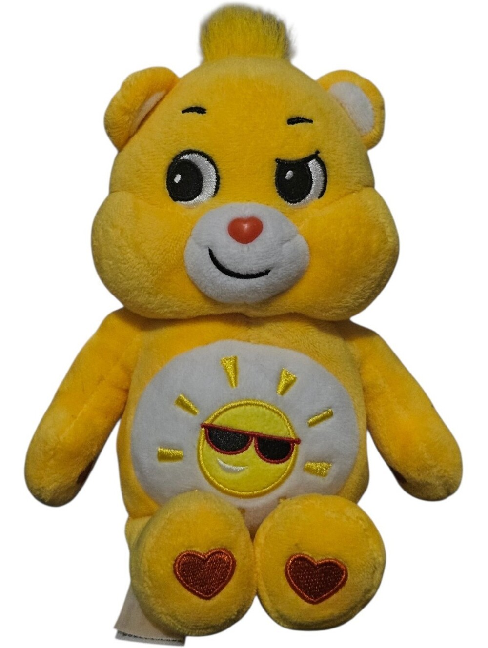 2021 Basic Fun Care Bears Yellow Funshine Plush Stuffed Animal Collectible